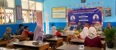 Serah Terima Jabatan Kepala Sekolah SD Negeri Cemplang 02 Berlangsung Khidmat